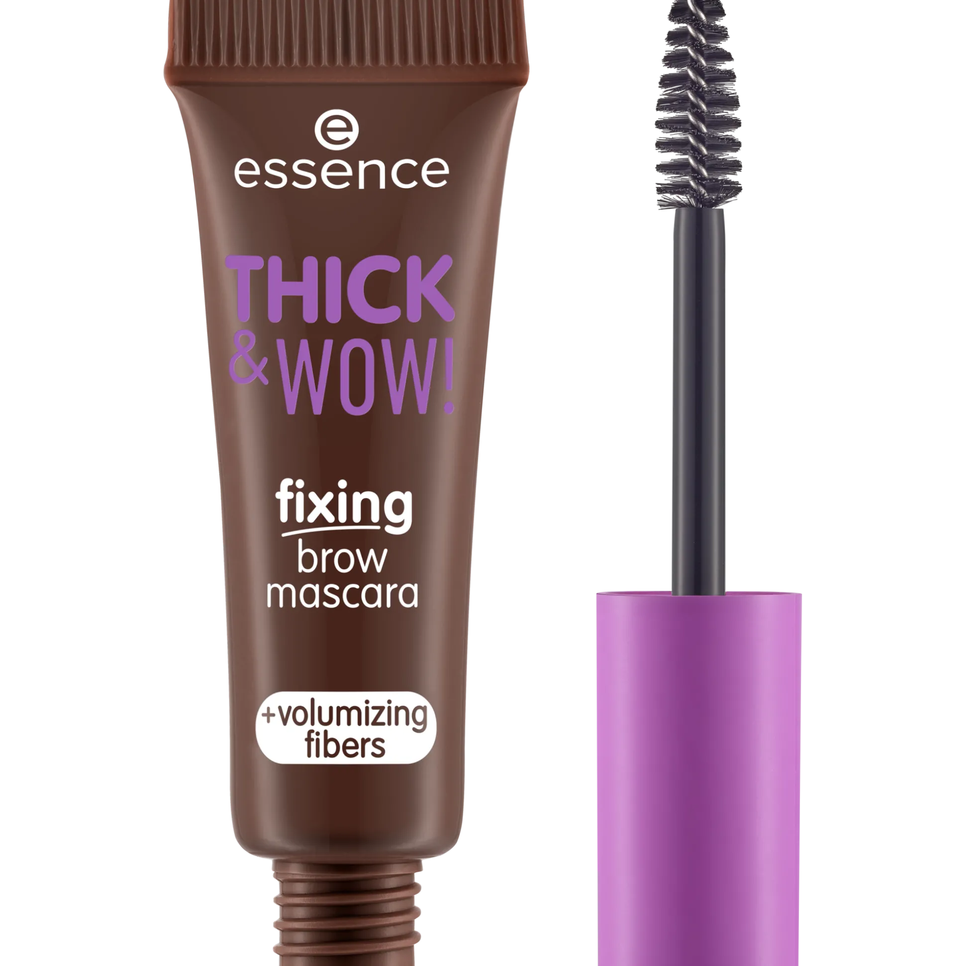 essence Augenbrauen>THICK & WOW! fixing brow mascara 03 - Brunette Brown
