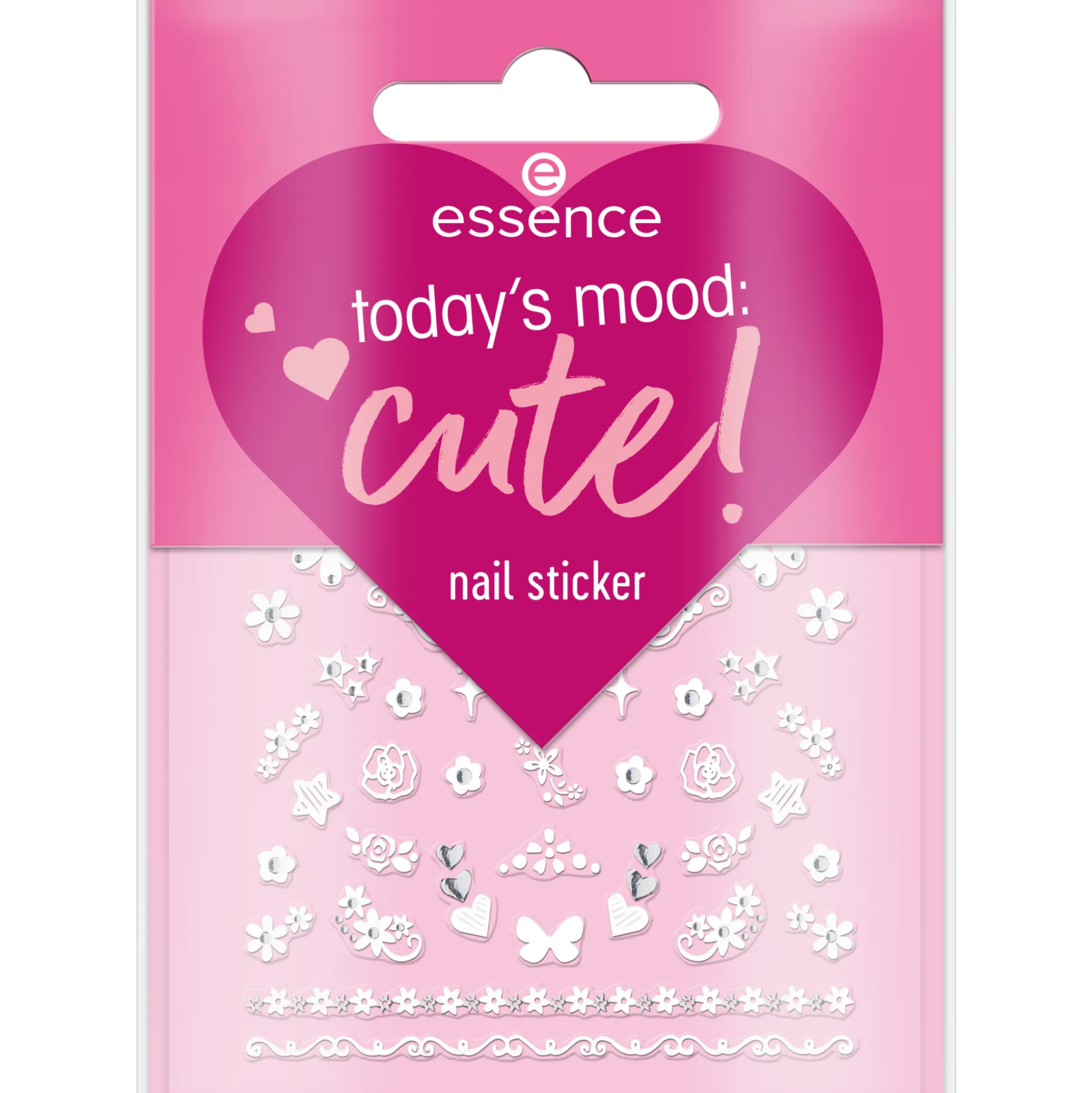 essence Nail Art>today's mood: cute! nail sticker