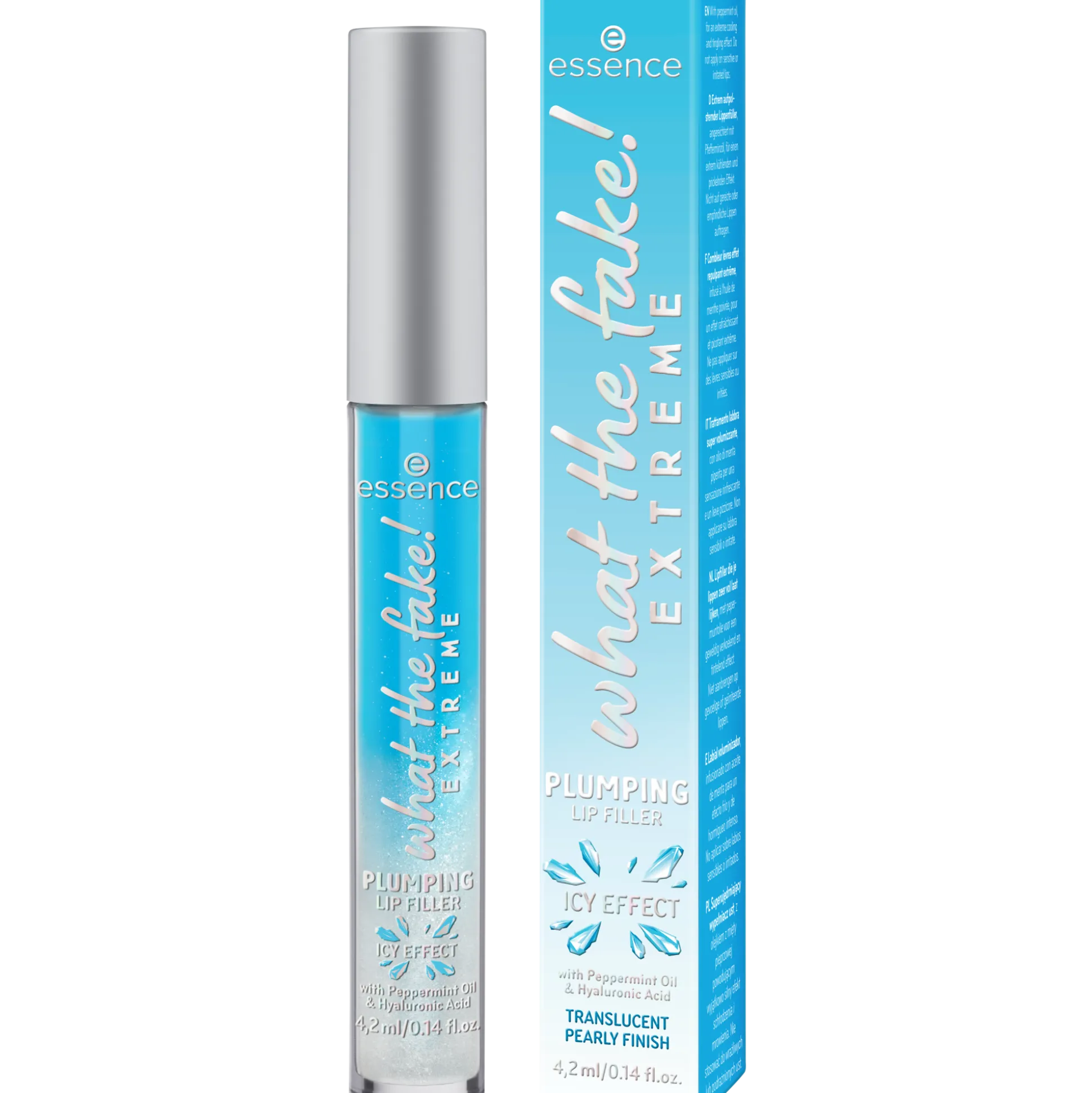 essence Lipgloss>what the fake! EXTREME PLUMPING LIP FILLER 02 - Ice Ice Baby!