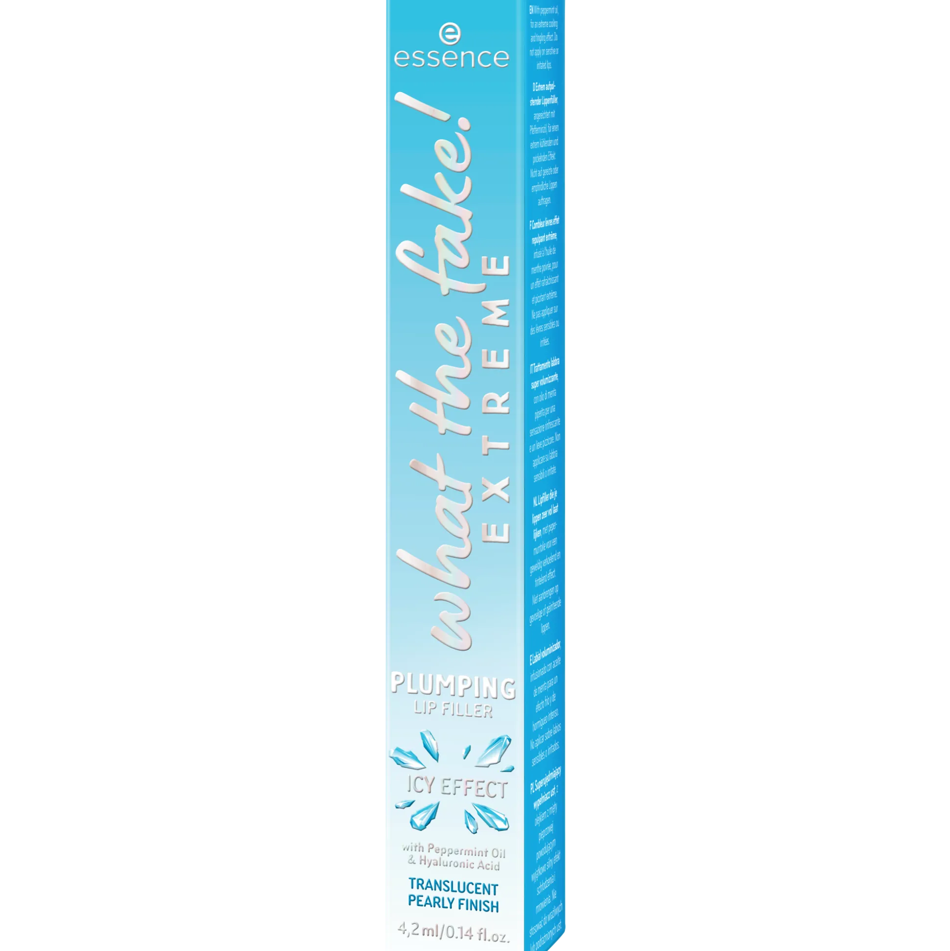 essence Lipgloss>what the fake! EXTREME PLUMPING LIP FILLER 02 - Ice Ice Baby!