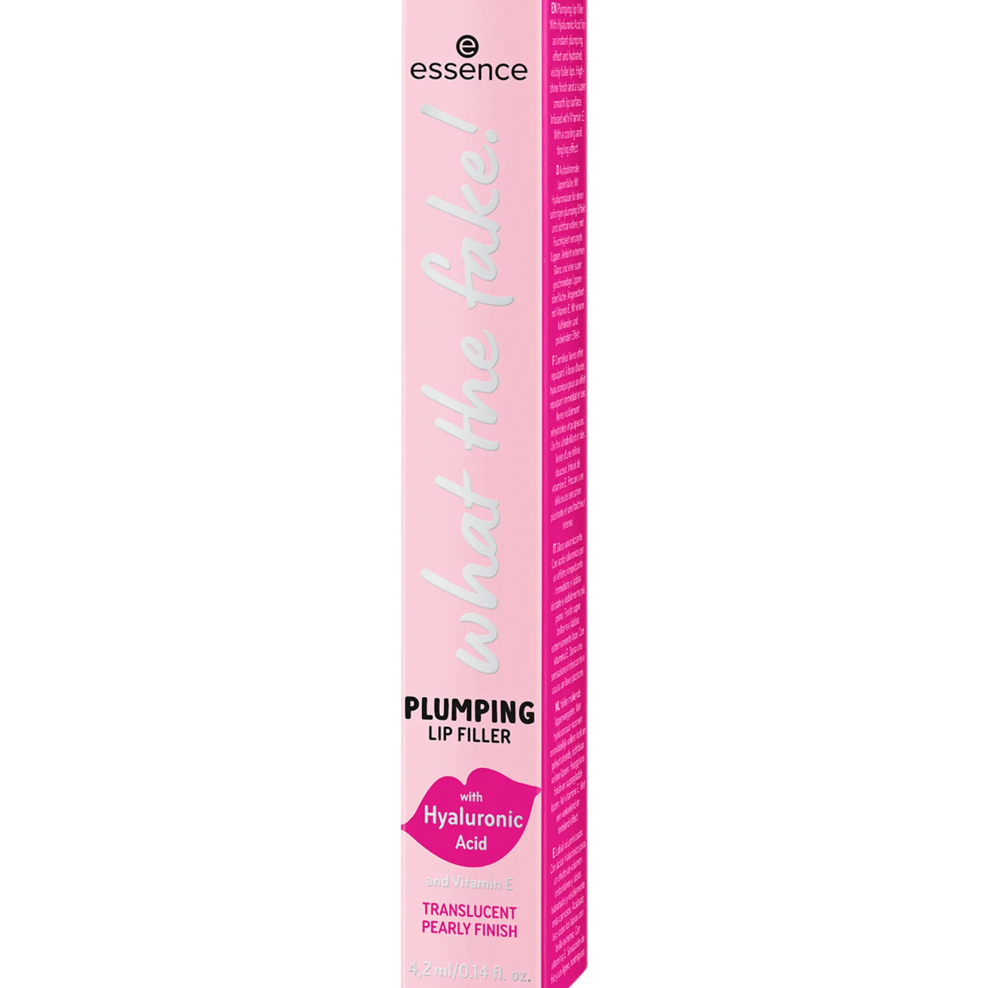 essence Lipgloss>what the fake! PLUMPING LIP FILLER 01 - oh my plump!
