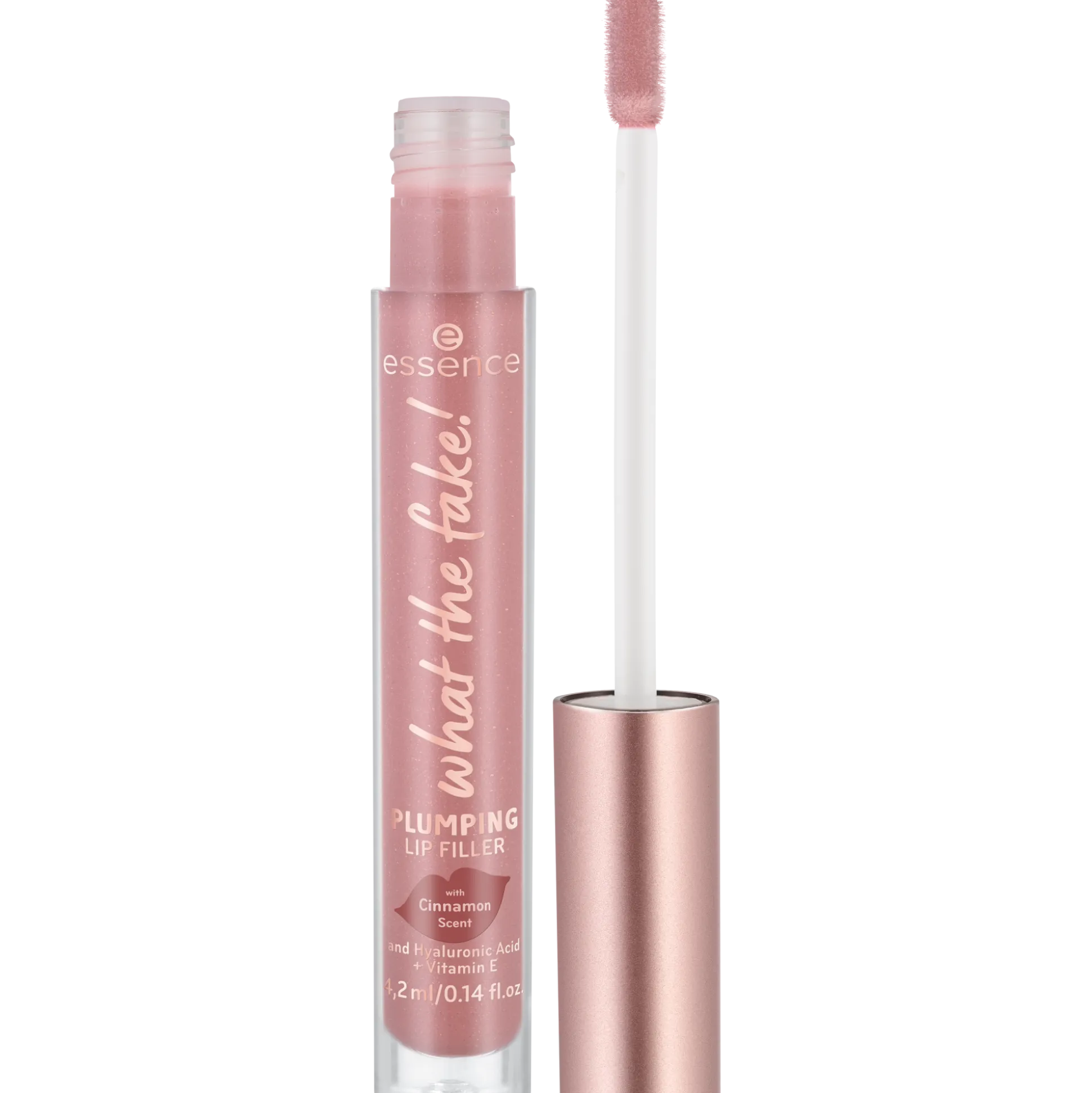 essence Lipgloss>what the fake! PLUMPING LIP FILLER 02 - oh my nude!