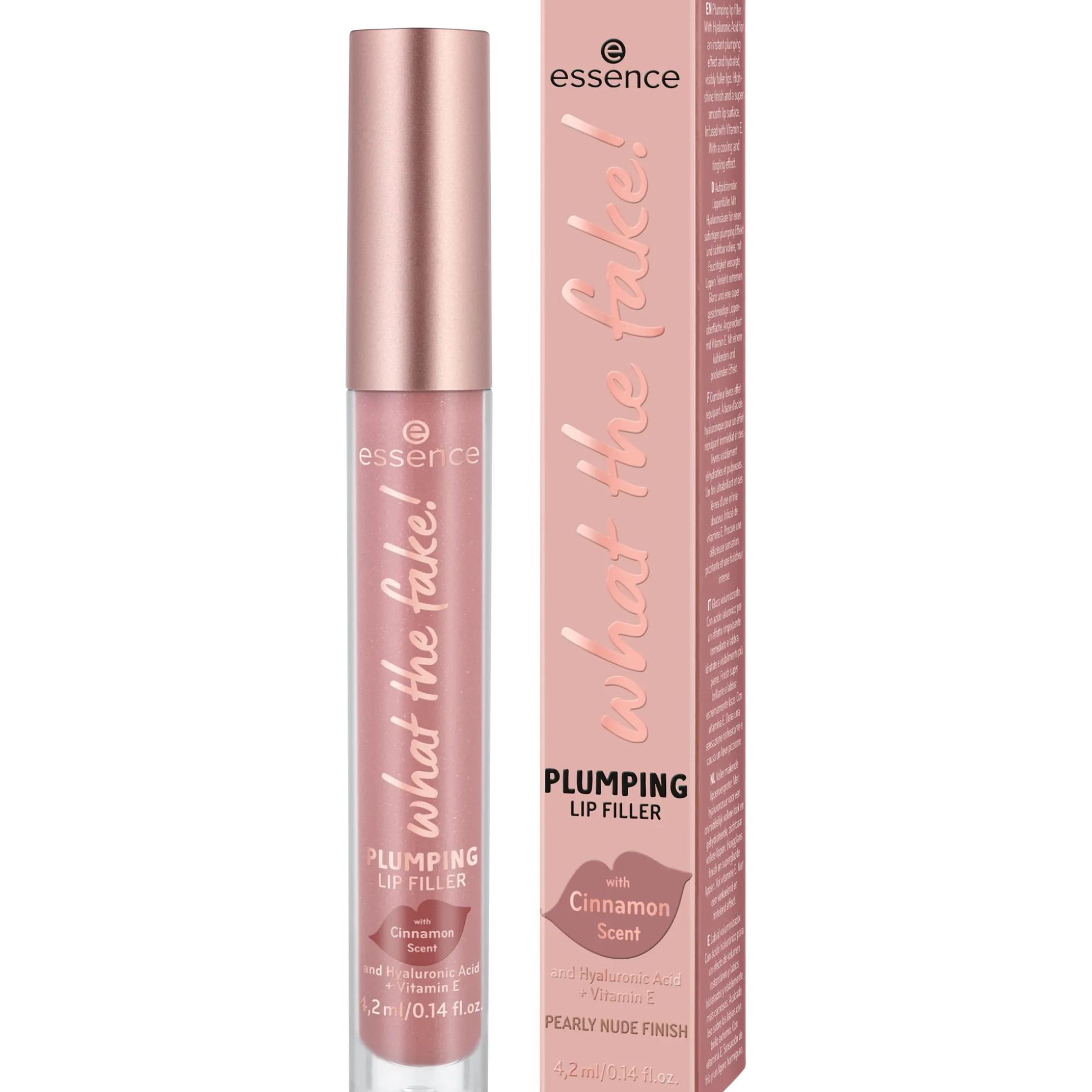 essence Lipgloss>what the fake! PLUMPING LIP FILLER 02 - oh my nude!