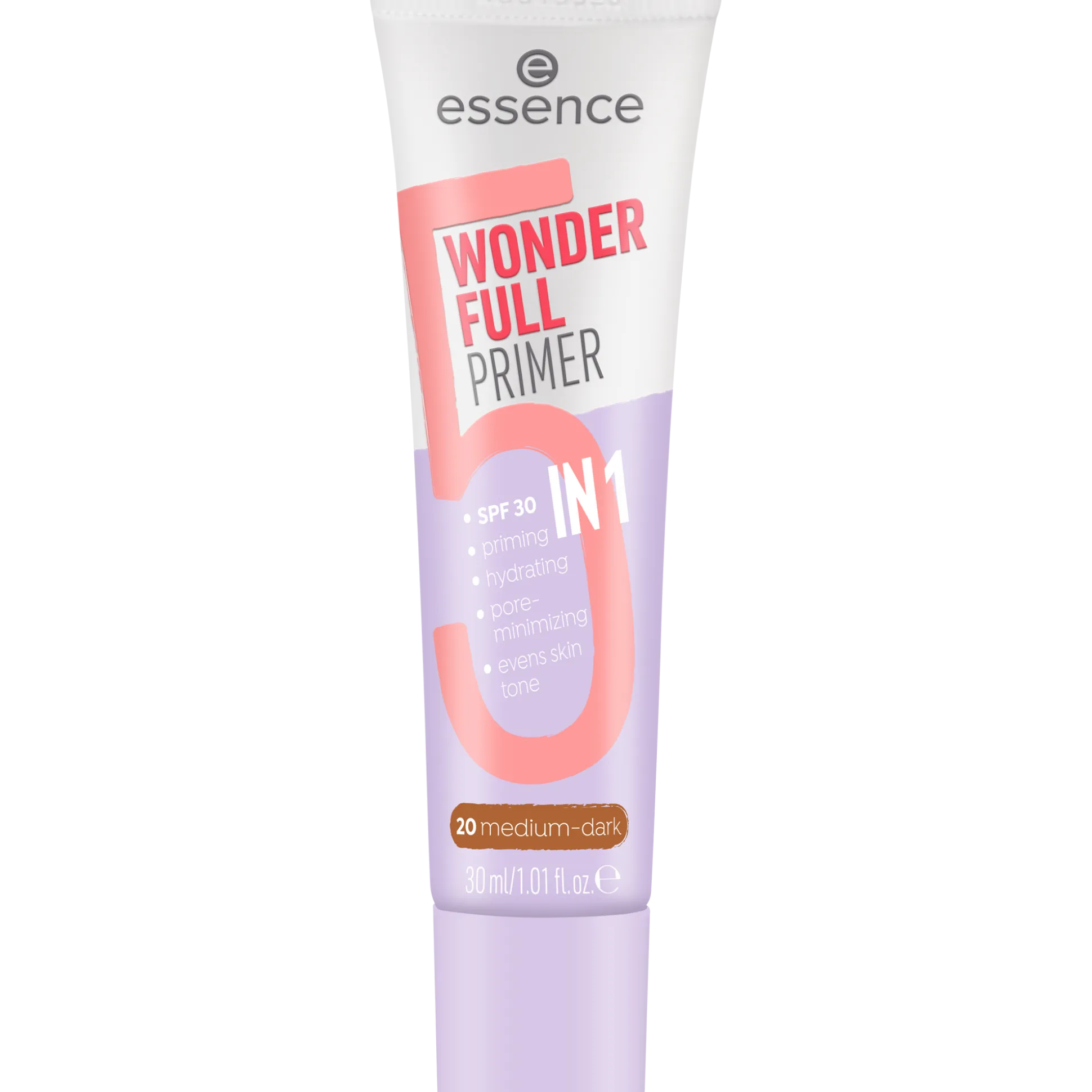 essence Primer & Fixingsprays>WONDER FULL PRIMER 5 IN 1 20 - medium-dark