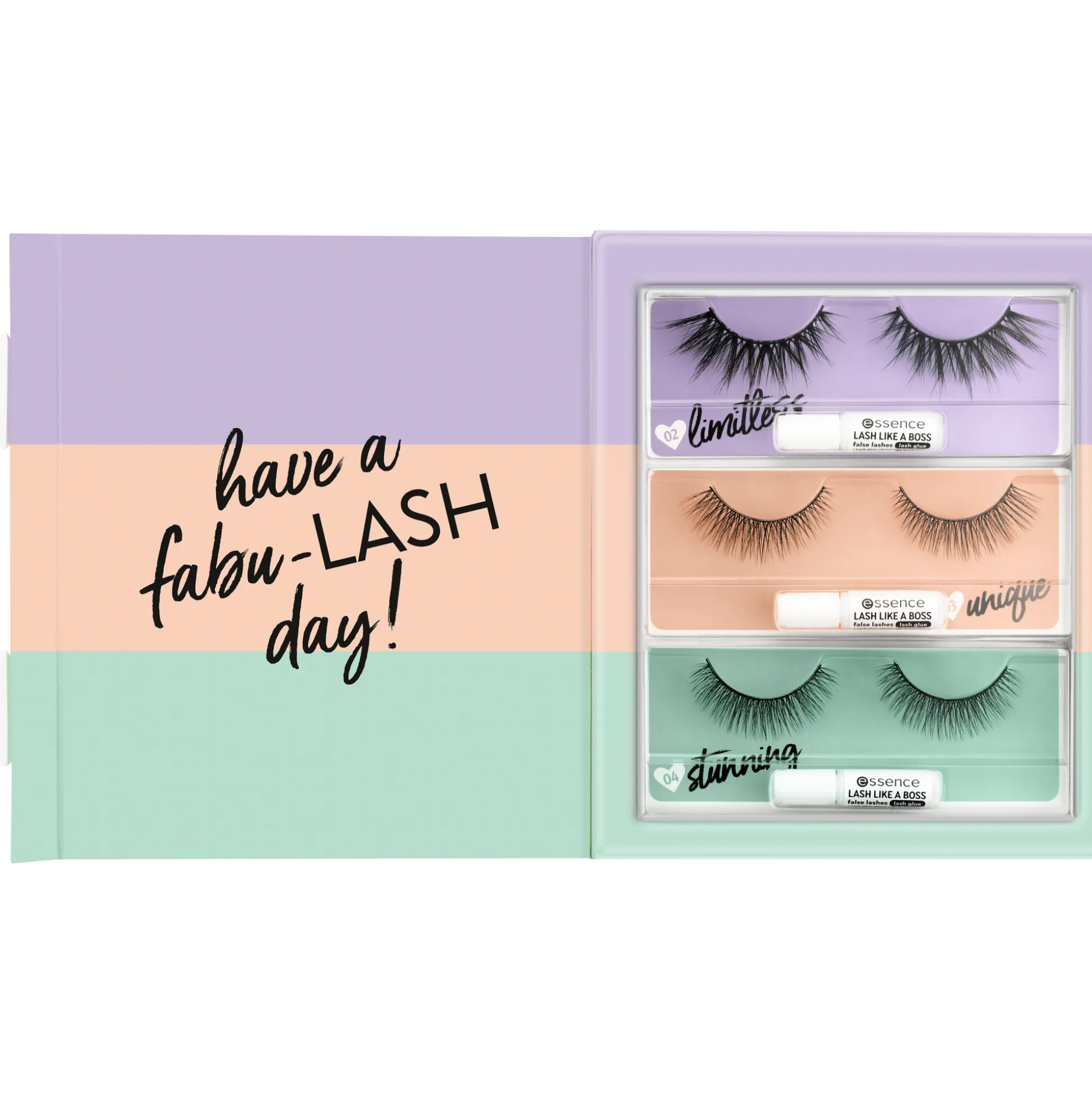essence Falsche Wimpern>3x LASH LIKE A BOSS false lashes set 01 - My most loved lashes