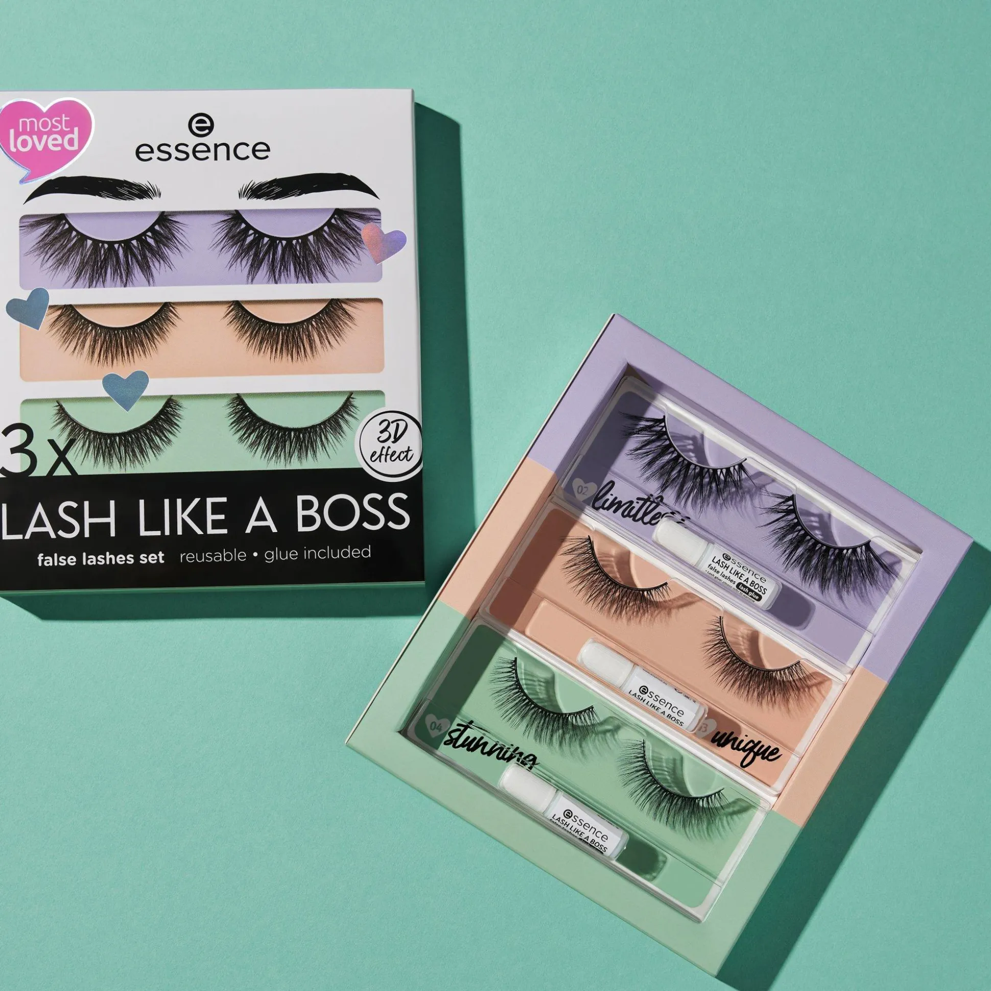 essence Falsche Wimpern>3x LASH LIKE A BOSS false lashes set 01 - My most loved lashes