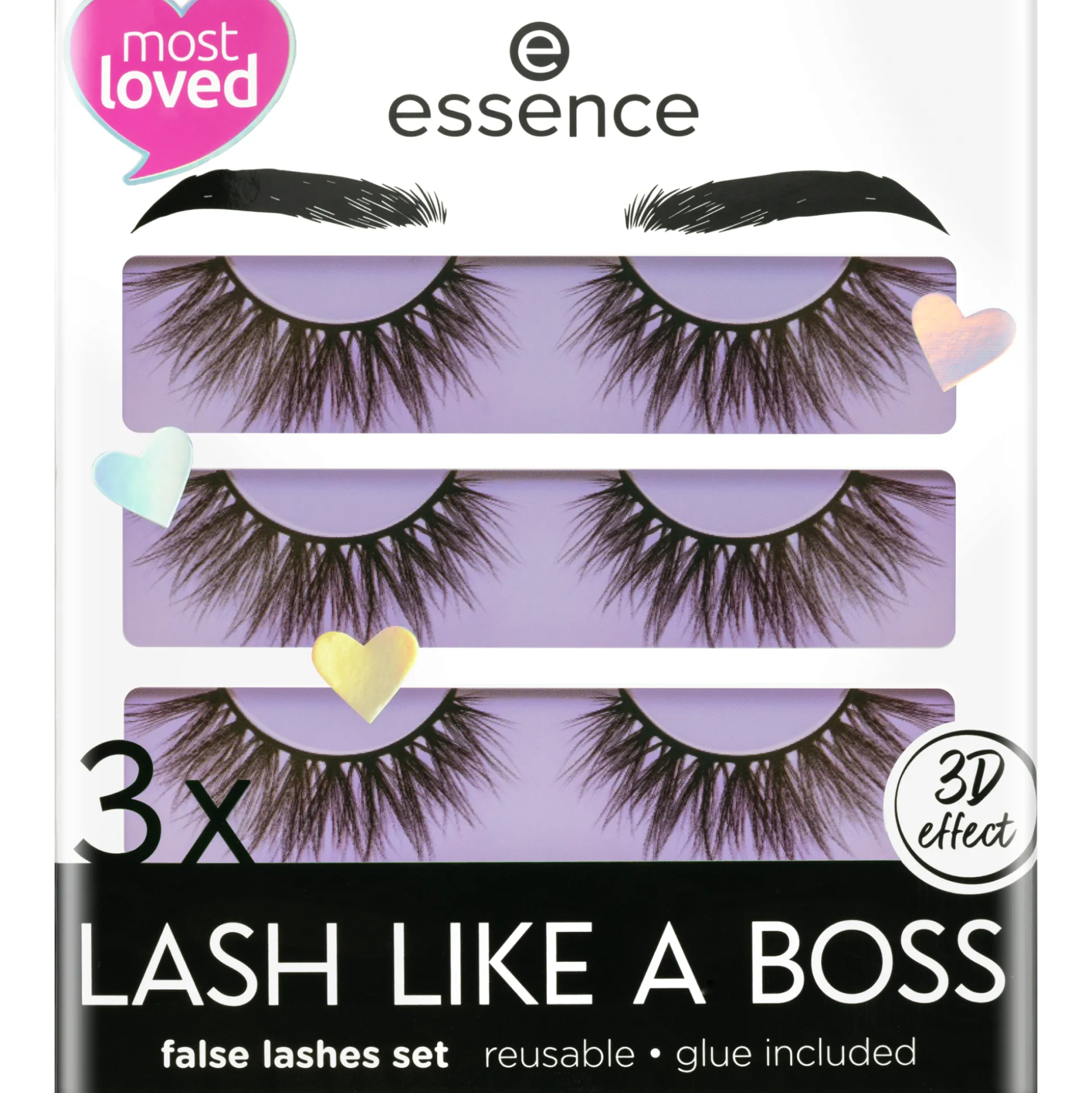 essence Falsche Wimpern>3x LASH LIKE A BOSS false lashes set 02 - My lashes are Limitless