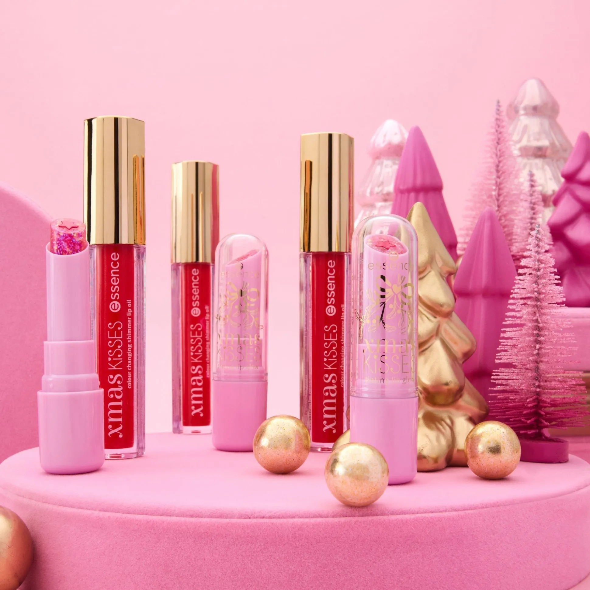 essence Lippenstift>xmas KiSSES tinting lip glow
